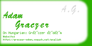adam graczer business card